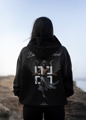 Ascent Graphic Hoodie - Stained Black 