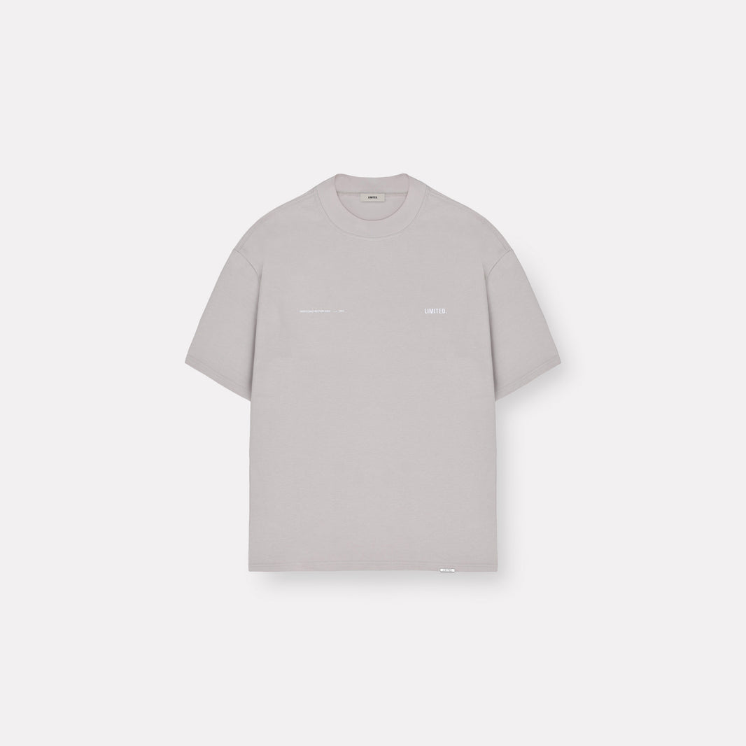 LIMITED. Oversized mens t-shirt in Sand colour with small white branding to the chest.